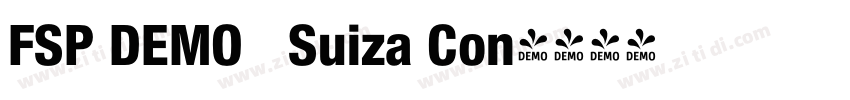 FSP DEMO   Suiza Con字体转换